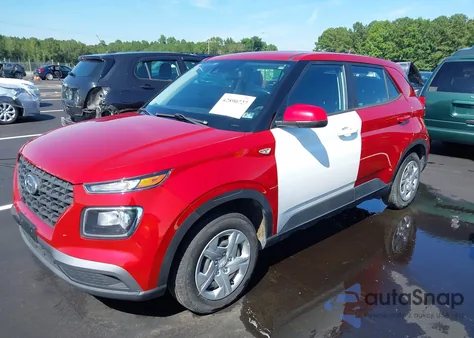 2020 Hyundai Venue Se из США, поврежденный, VIN KMHRB8A37LU044126